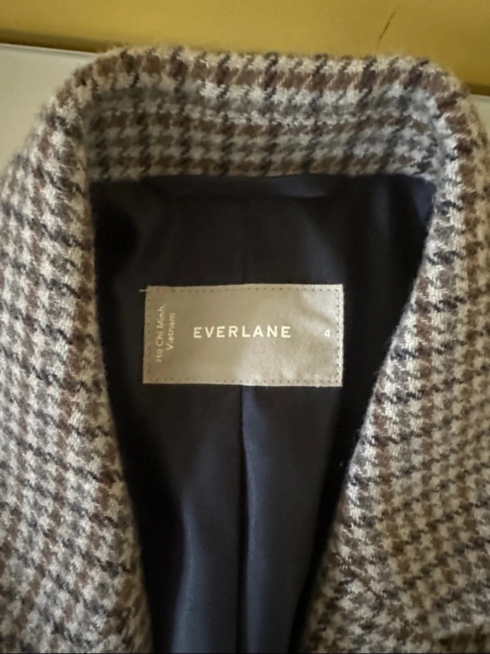 Everlane Oversized Blazer in Wool Gray Women's Size 4 - Picture 11 of 16